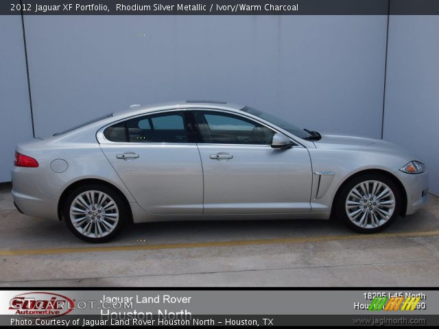 2012 Jaguar XF Portfolio in Rhodium Silver Metallic