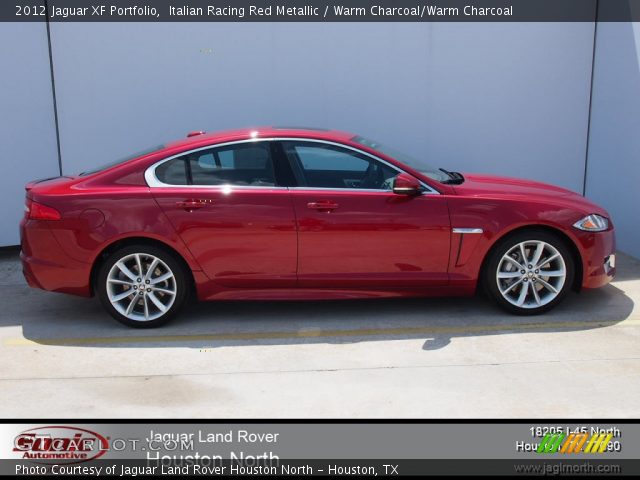 2012 Jaguar XF Portfolio in Italian Racing Red Metallic