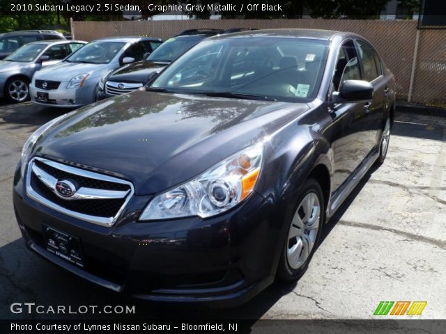 2010 Subaru Legacy 2.5i Sedan in Graphite Gray Metallic