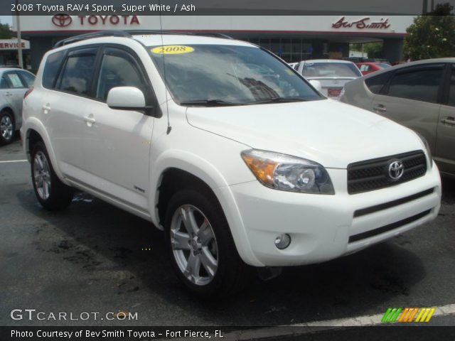 2008 Toyota RAV4 Sport in Super White