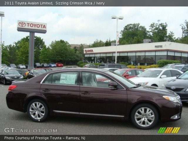 2011 Toyota Avalon Limited in Sizzling Crimson Mica