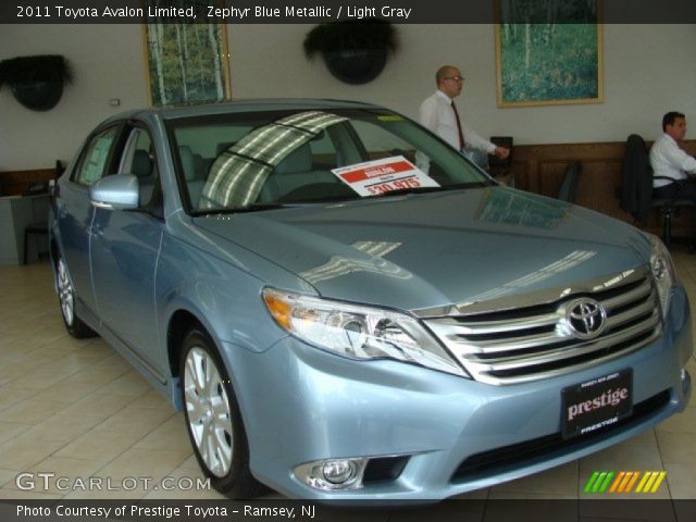 2011 Toyota Avalon Limited in Zephyr Blue Metallic