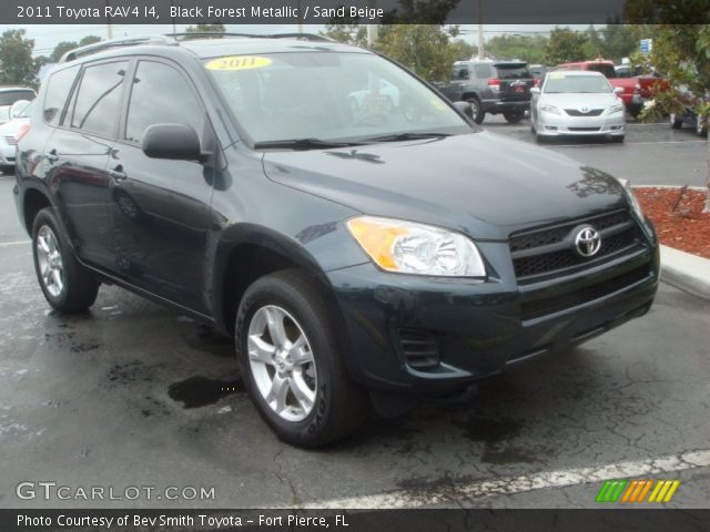 2011 Toyota RAV4 I4 in Black Forest Metallic