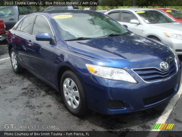 2010 Toyota Camry LE in Blue Ribbon Metallic