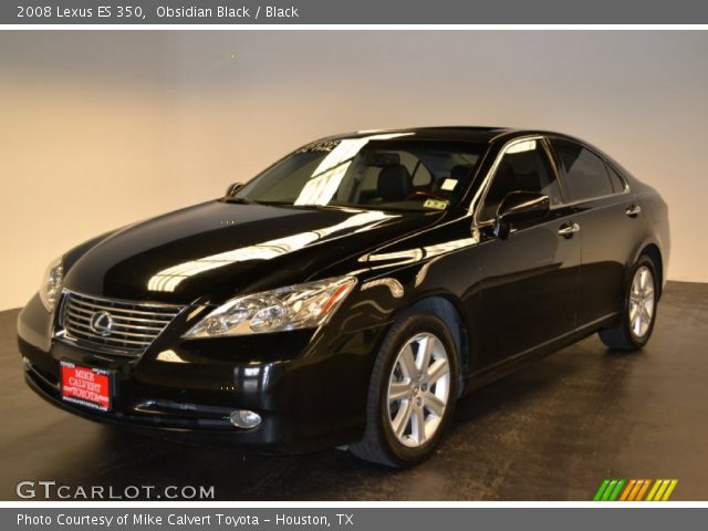 2008 Lexus ES 350 in Obsidian Black