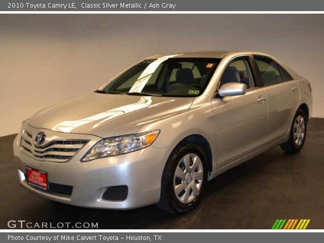 2010 Toyota Camry LE in Classic Silver Metallic