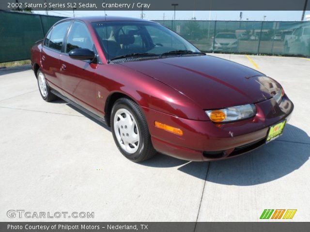 2002 Saturn S Series SL2 Sedan in Cranberry