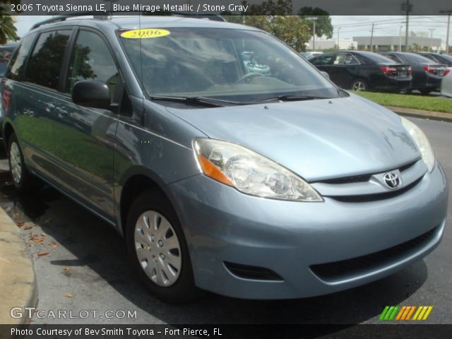2006 Toyota Sienna LE in Blue Mirage Metallic
