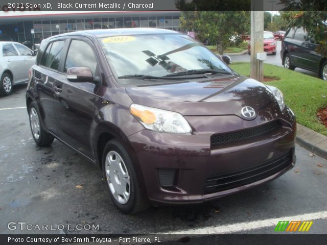 2011 Scion xD  in Black Current Metallic