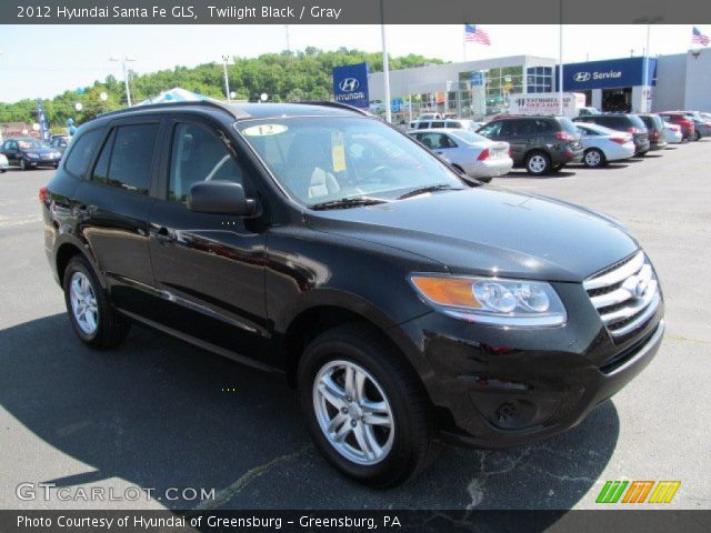 2012 Hyundai Santa Fe GLS in Twilight Black