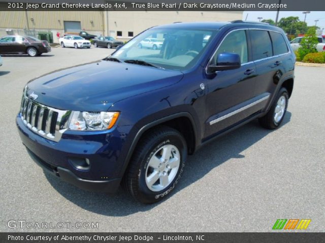 2012 Jeep Grand Cherokee Laredo 4x4 in True Blue Pearl