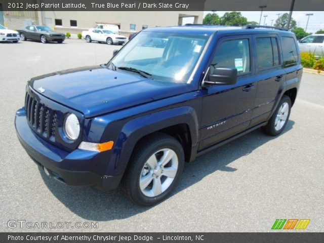 2012 Jeep Patriot Latitude in True Blue Pearl