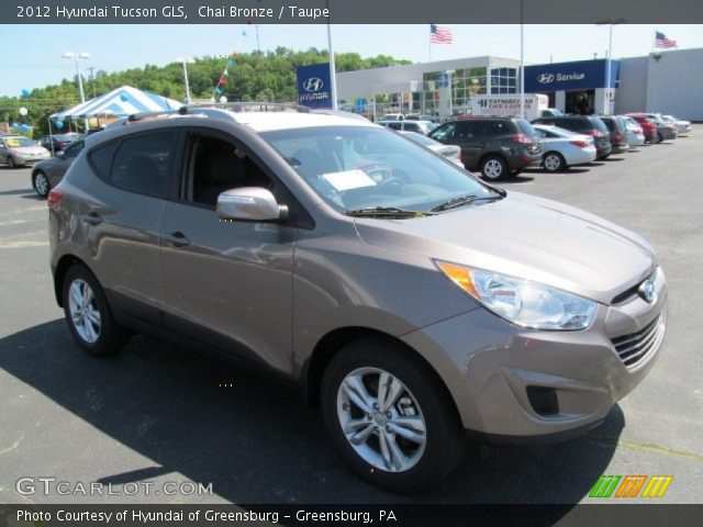 2012 Hyundai Tucson GLS in Chai Bronze
