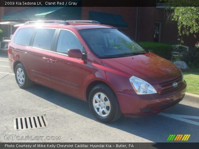 2009 Kia Sedona LX in Claret Red