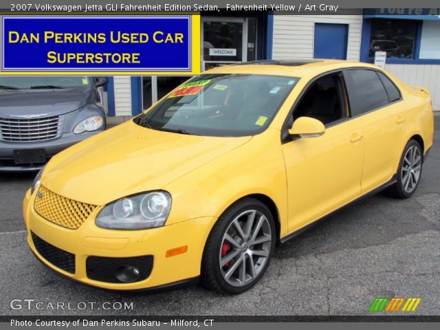 2007 Volkswagen Jetta GLI Fahrenheit Edition Sedan in Fahrenheit Yellow