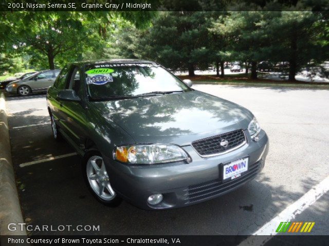 2001 Nissan Sentra SE in Granite Gray