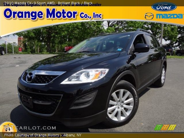 2010 Mazda CX-9 Sport AWD in Brilliant Black