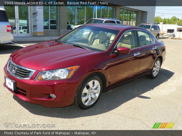 2009 Honda accord basque red pearl #5