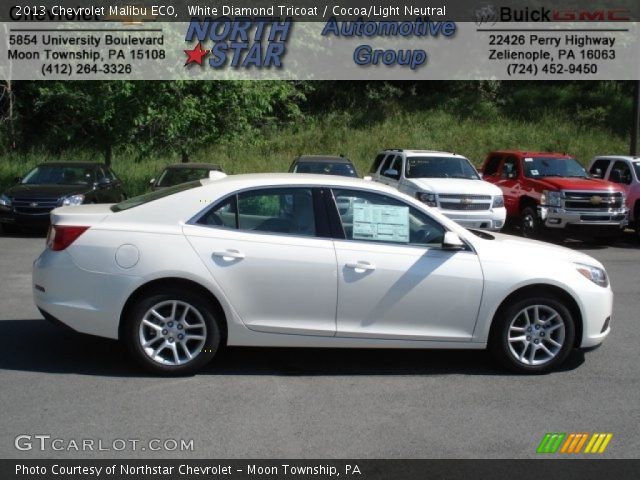 2013 Chevrolet Malibu ECO in White Diamond Tricoat