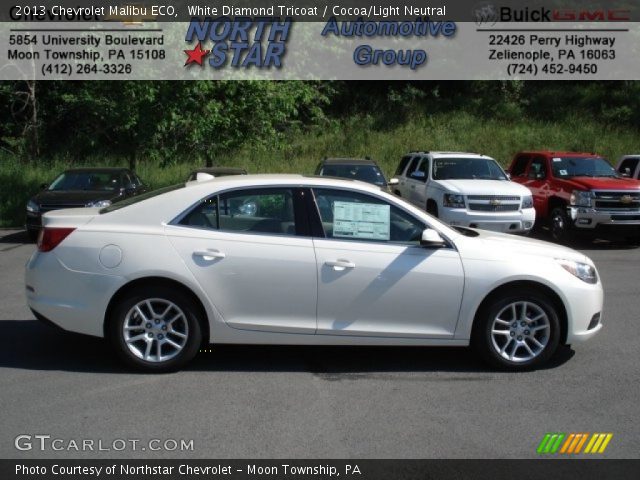 2013 Chevrolet Malibu ECO in White Diamond Tricoat