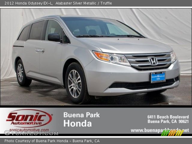 2012 Honda Odyssey EX-L in Alabaster Silver Metallic