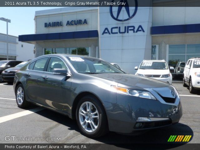 2011 Acura TL 3.5 Technology in Grigio Gray Metallic