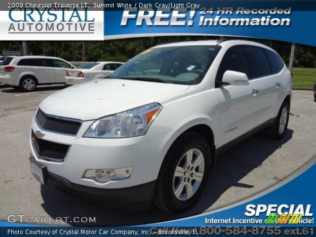 2009 Chevrolet Traverse LT in Summit White