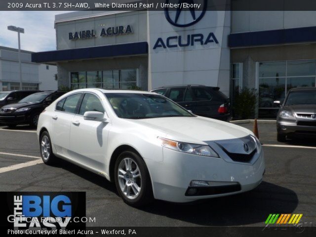 2009 Acura TL 3.7 SH-AWD in White Diamond Pearl