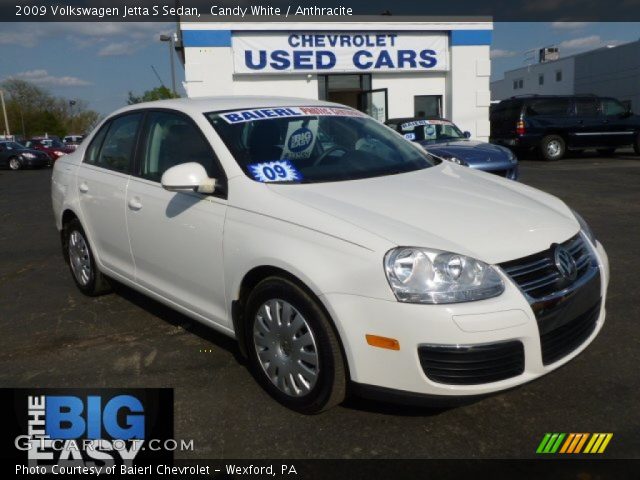 2009 Volkswagen Jetta S Sedan in Candy White
