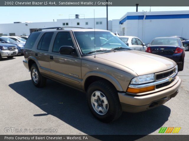 2002 Chevrolet Blazer LS 4x4 in Sandalwood Metallic