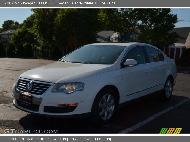 2007 Volkswagen Passat 2.0T Sedan in Candy White