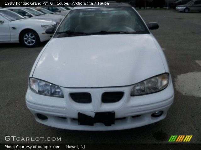 1998 Pontiac Grand Am GT Coupe in Arctic White