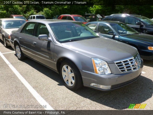 2007 Cadillac DTS Sedan in Titanium ChromaFlair