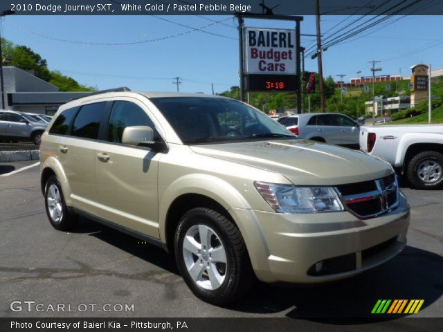 2010 Dodge Journey SXT in White Gold