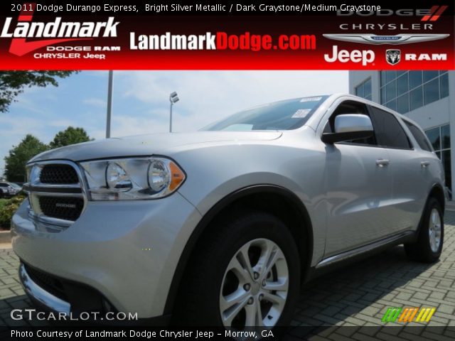 2011 Dodge Durango Express in Bright Silver Metallic