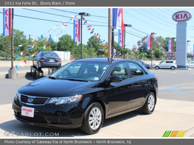 2011 Kia Forte EX in Ebony Black