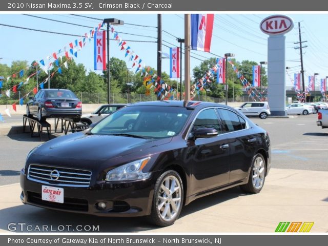 2010 Nissan Maxima 3.5 SV in Crimson Black