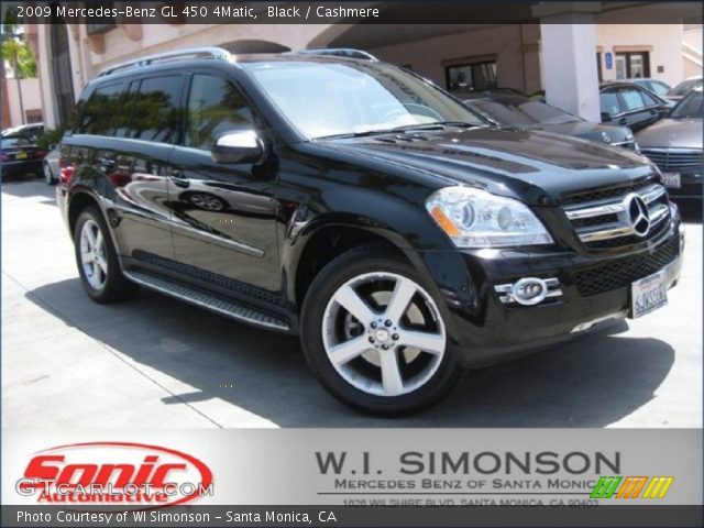 2009 Mercedes-Benz GL 450 4Matic in Black
