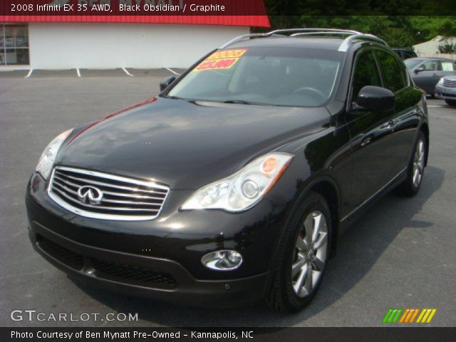 2008 Infiniti EX 35 AWD in Black Obsidian