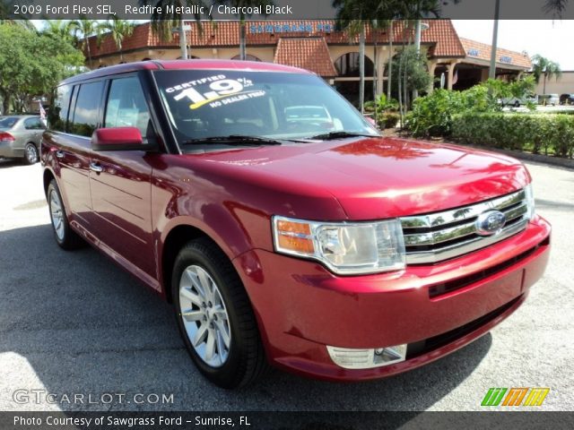 2009 Ford Flex SEL in Redfire Metallic