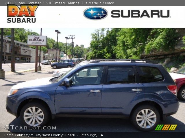 2012 Subaru Forester 2.5 X Limited in Marine Blue Metallic