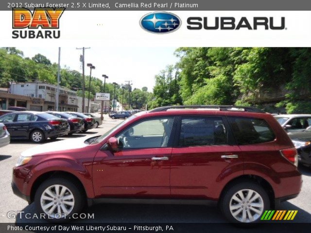 2012 Subaru Forester 2.5 X Limited in Camellia Red Pearl