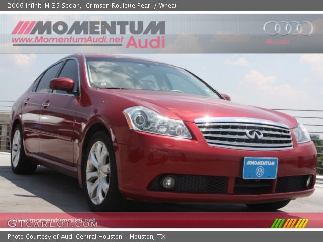 2006 Infiniti M 35 Sedan in Crimson Roulette Pearl