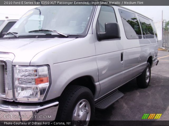 2010 Ford E Series Van E350 XLT Passenger Extended in Ingot Silver Metallic
