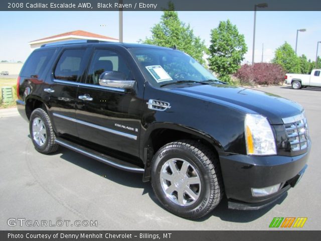 2008 Cadillac Escalade AWD in Black Raven