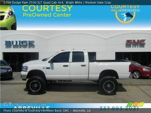2009 Dodge Ram 2500 SLT Quad Cab 4x4 in Bright White