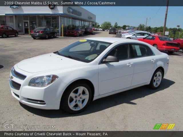 2009 Chevrolet Malibu LS Sedan in Summit White
