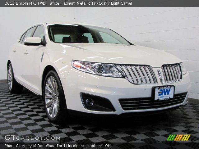 2012 Lincoln MKS FWD in White Platinum Metallic Tri-Coat
