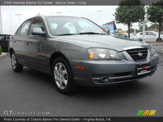 2006 Hyundai Elantra GLS Sedan in Spruce Green
