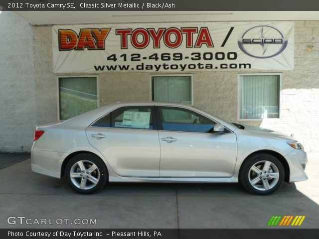 2012 Toyota Camry SE in Classic Silver Metallic